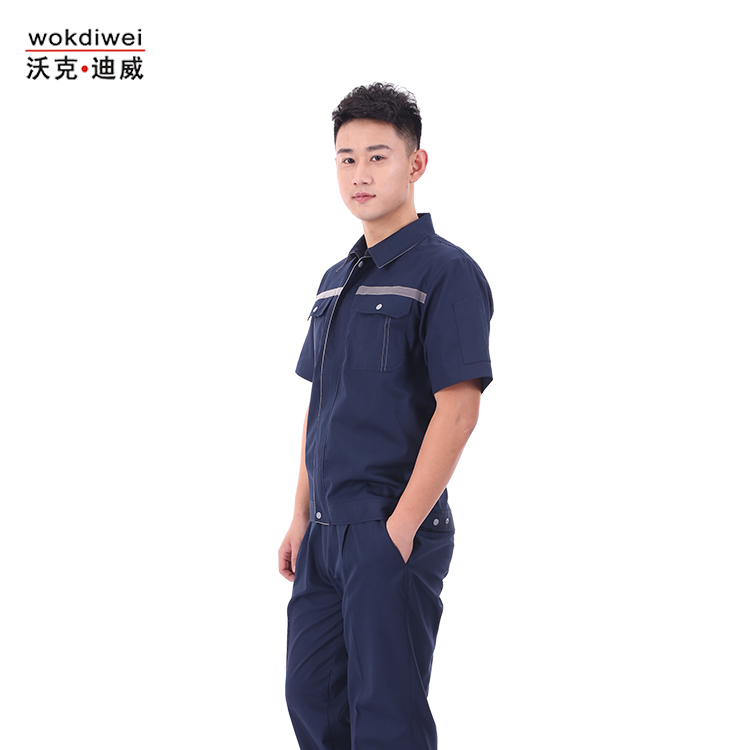 現(xiàn)貨全棉夏季工作服批發(fā)廠家0532