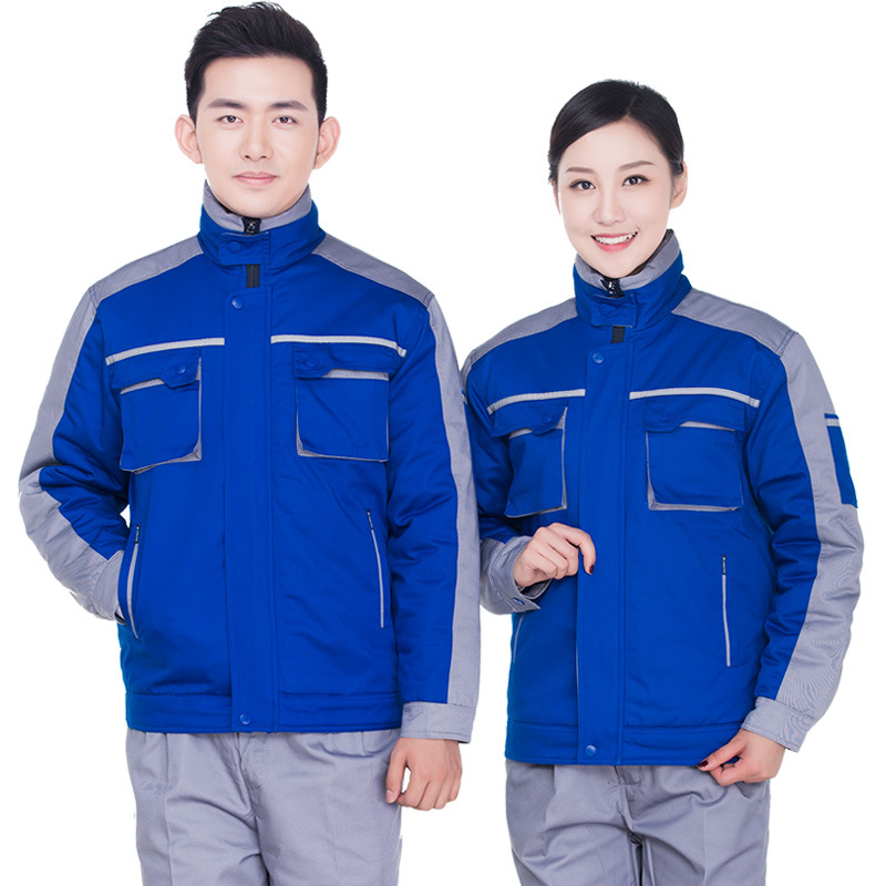 廠(chǎng)家直銷(xiāo)冬季加厚防寒棉服528