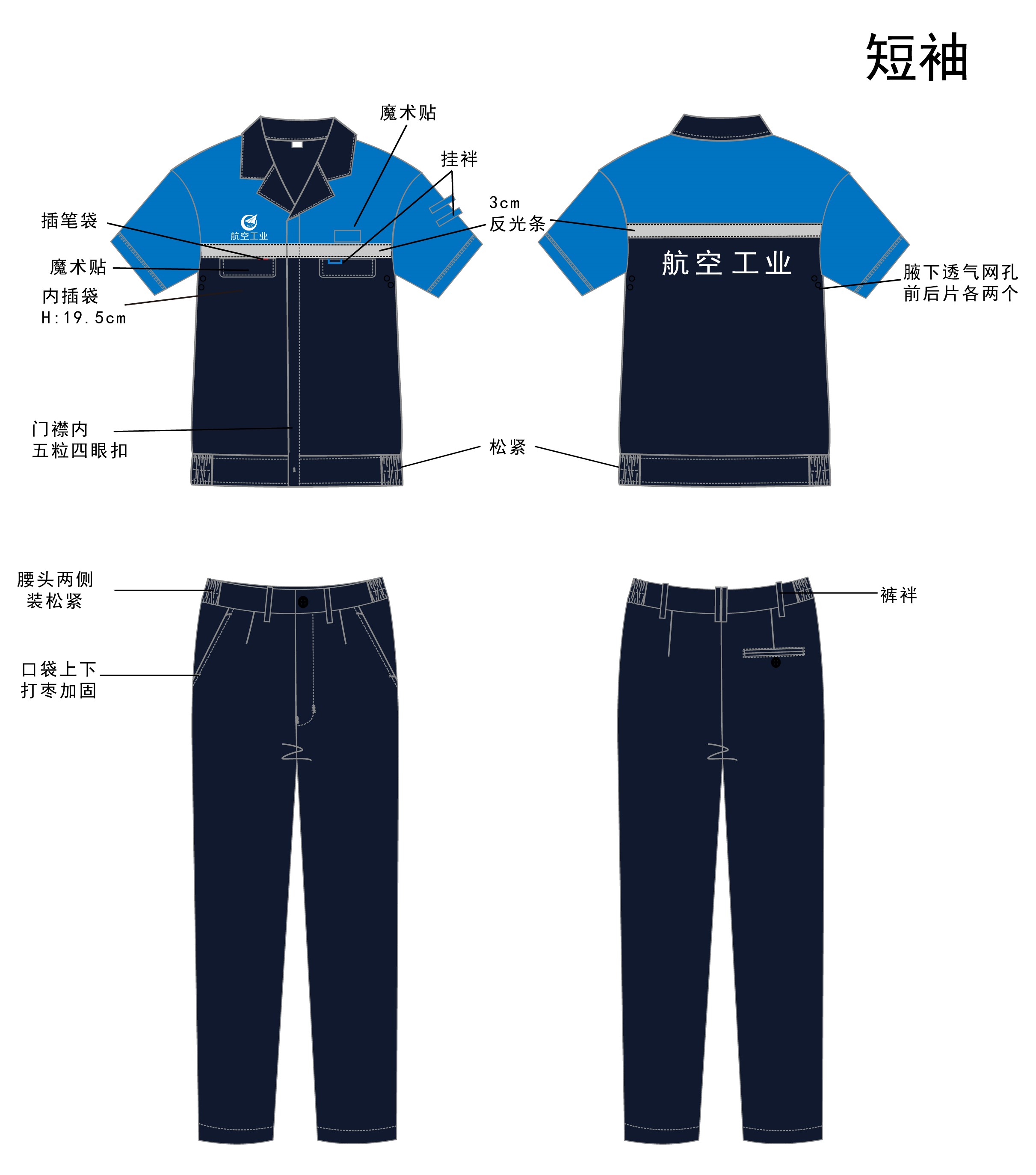 國(guó)標(biāo)中防靜電工作服款式要求有哪些？